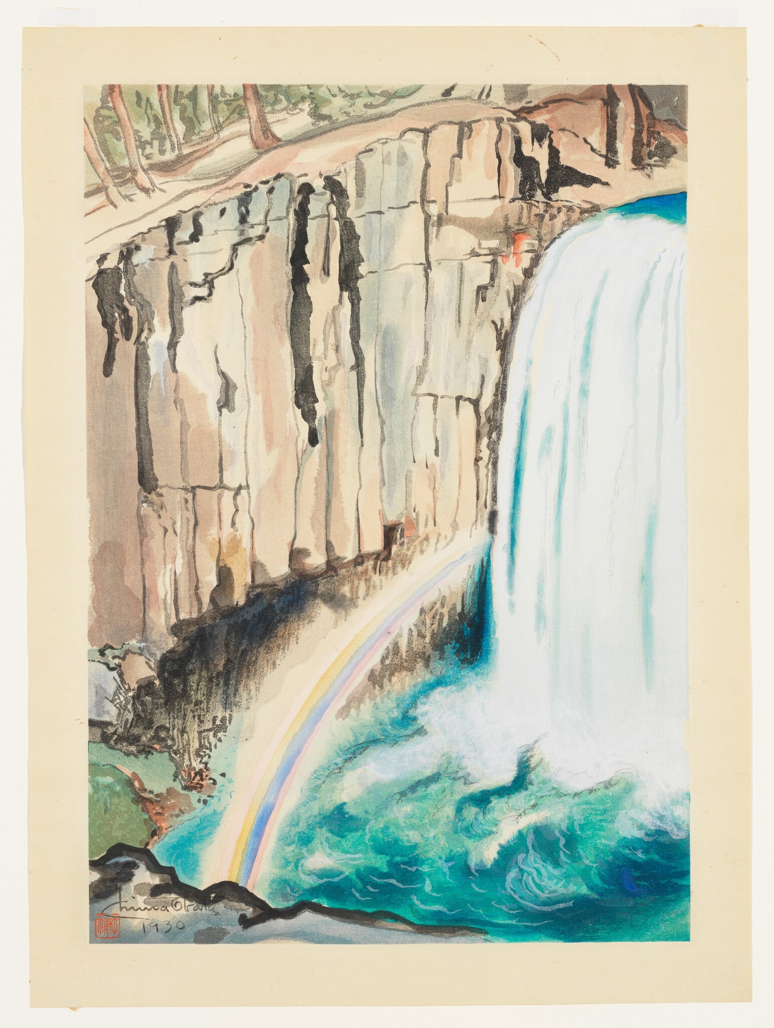 Rainbow Falls, Inyo National Forest