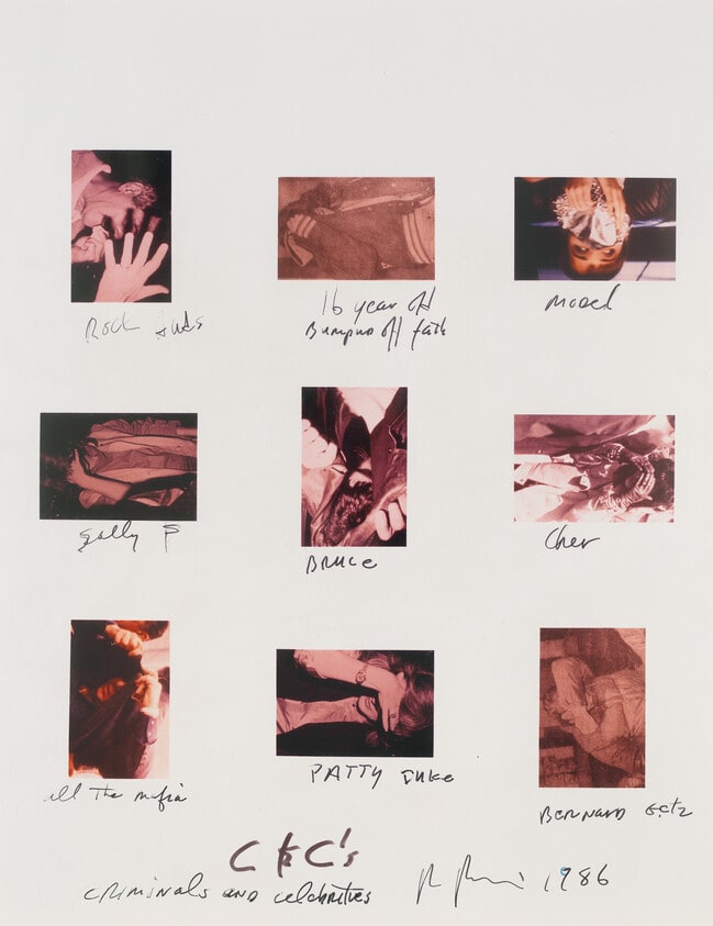 Untitled, "Criminals & Celebrities" (Gang)