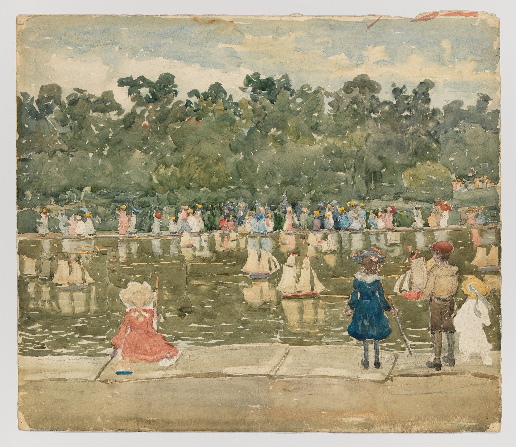 Sailboat Pond, Central Park
