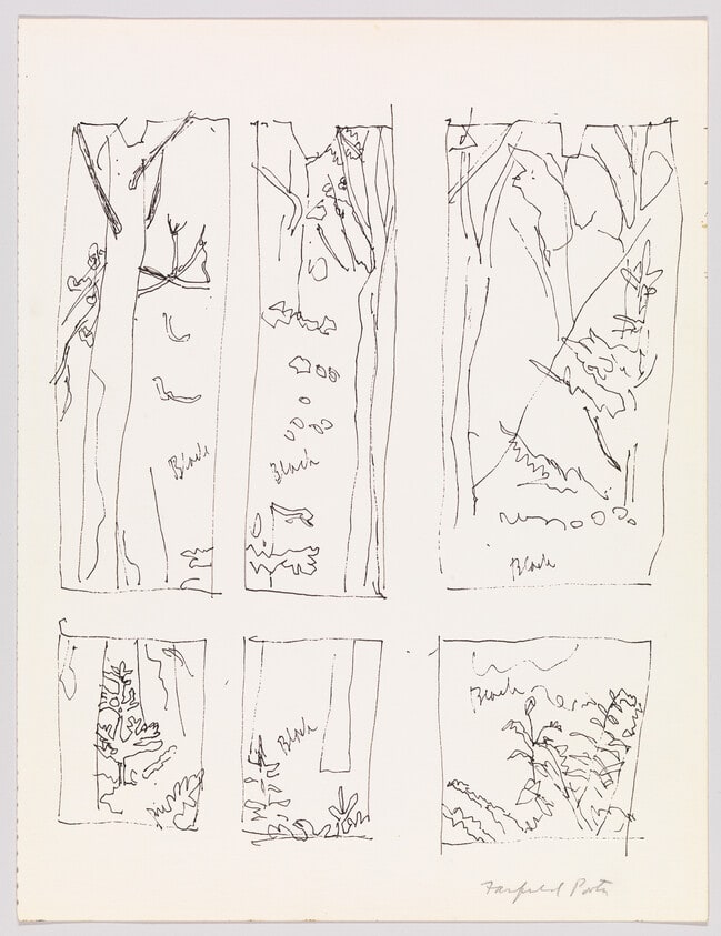 Study for the Door to the Woods