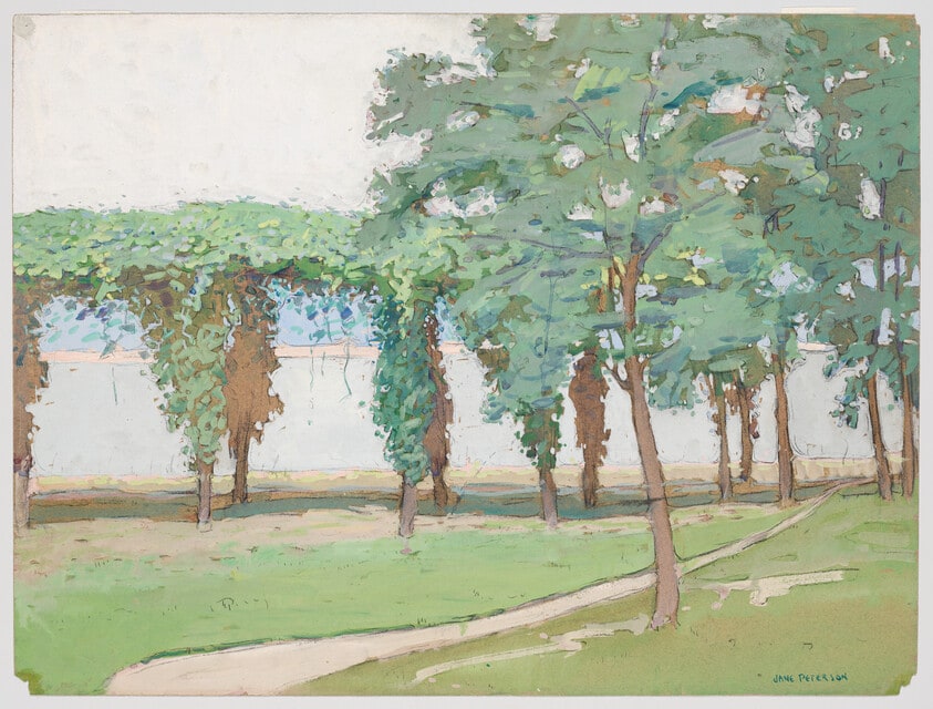Trees, Tiffany Estate, Long Island