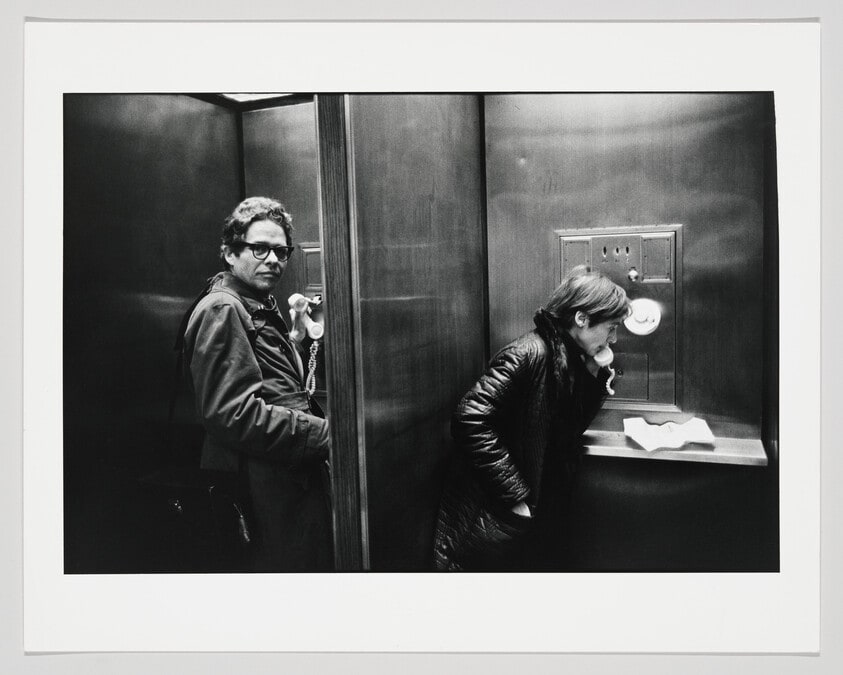 Garry Winogrand and Diane Arbus at The Museum of Modern Art, New York, 1967