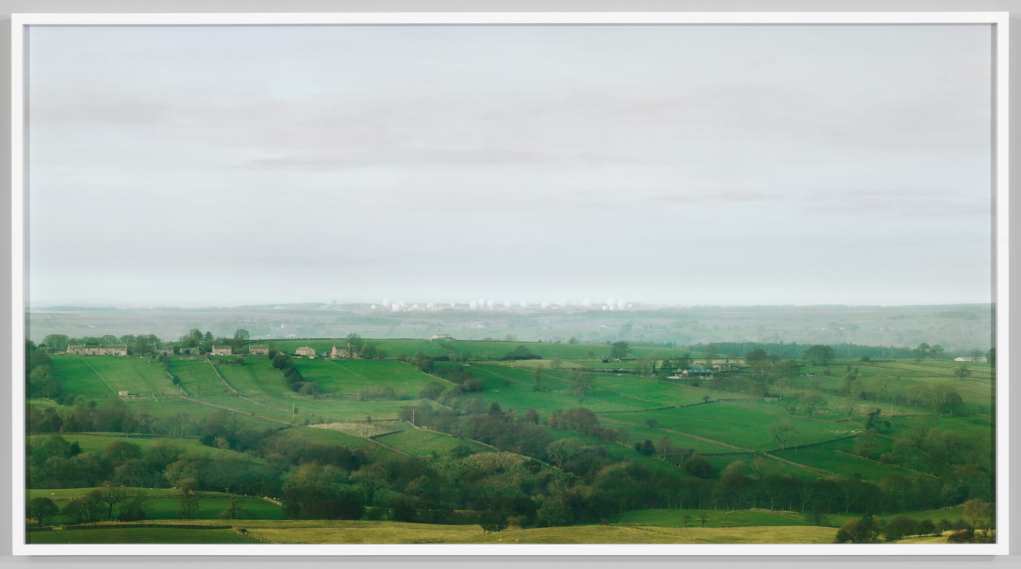 An English Landscape (American Surveillance Base near Harrogate, Yorkshire)