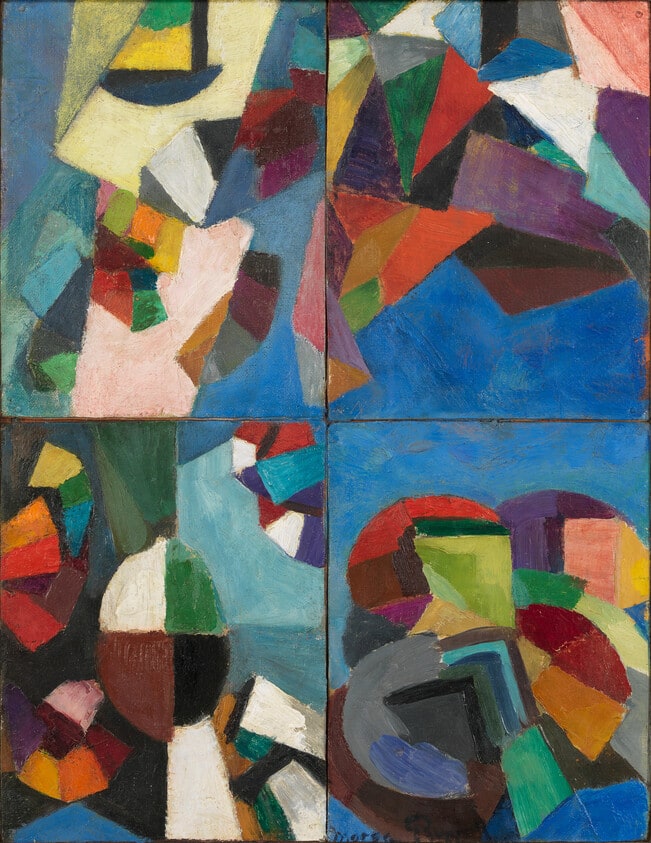 Four Part Synchromy, Number 7