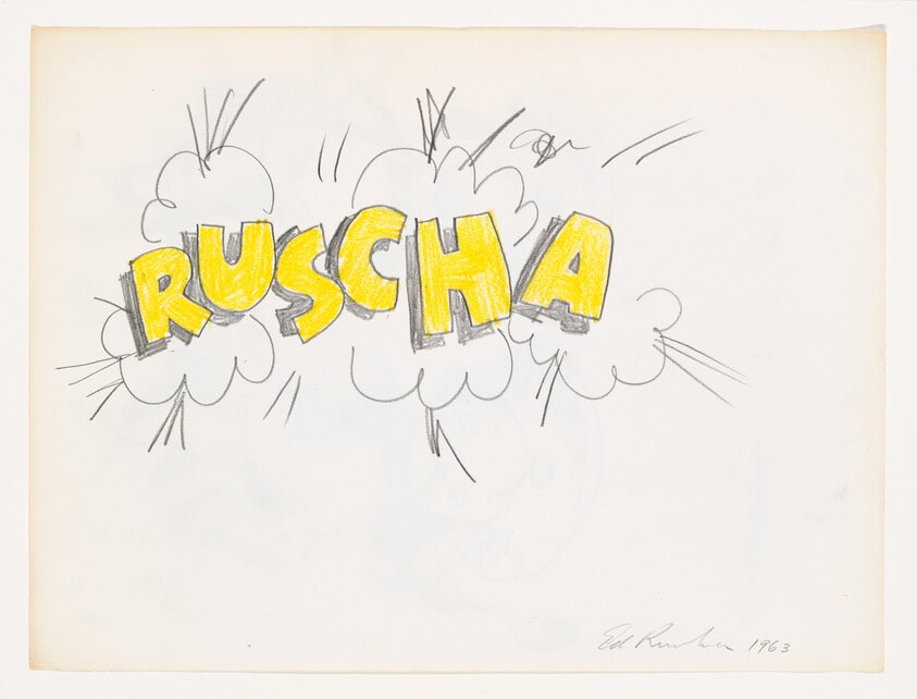 Corn-Popped Ruscha
