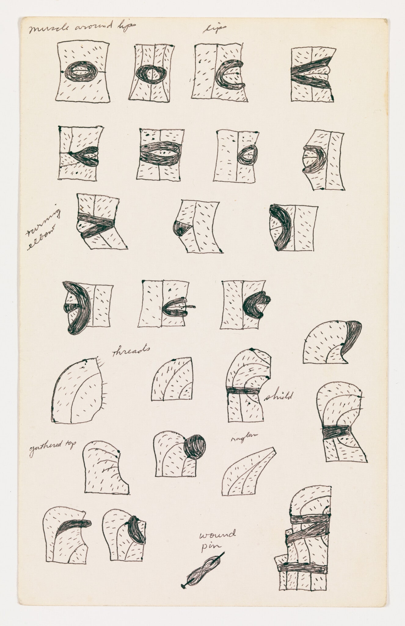 Untitled (Muscle Around Hips)