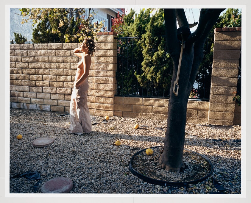 Woman in Garden