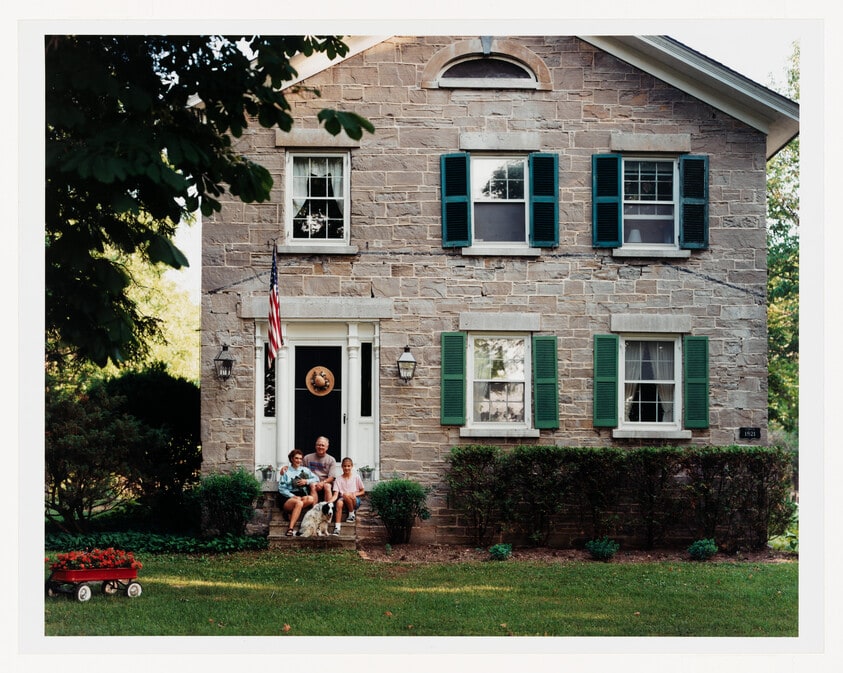 Bed and Breakfast, Wiscoy, New York, August 1996