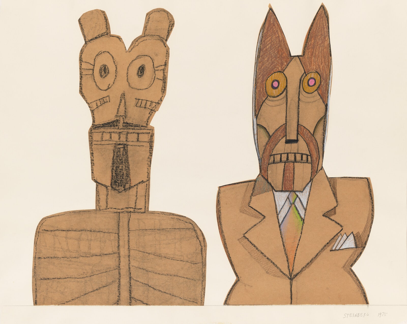 Two Dogs (Masks)