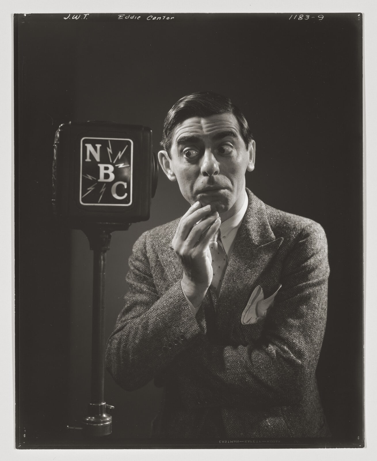 Eddie Cantor, Advertisement for NBC, J. Walter Thompson Agency