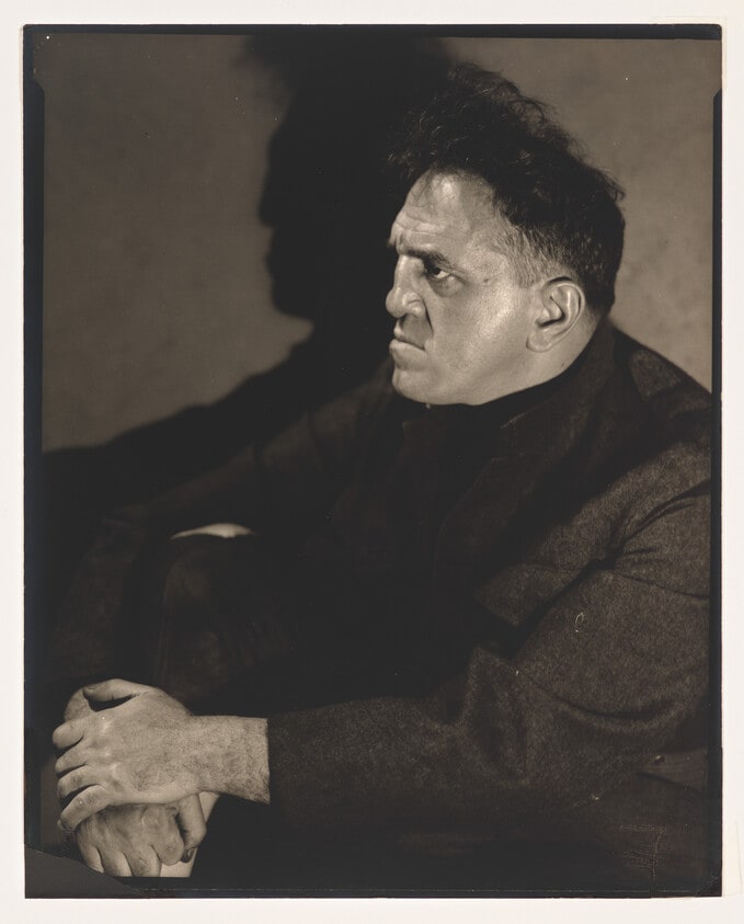 Louis Wolheim in "What Price Glory?" for Vanity Fair