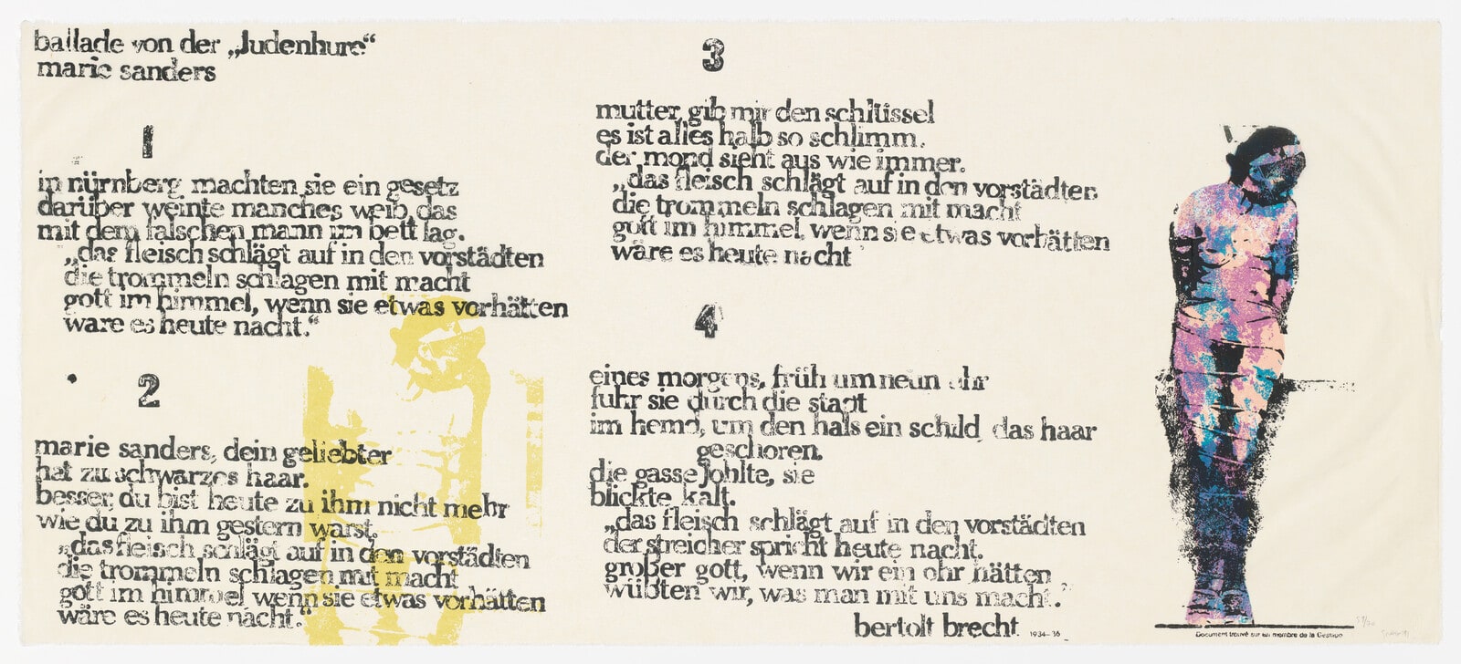 Ballade von der "Judenhure" Marie Sanders