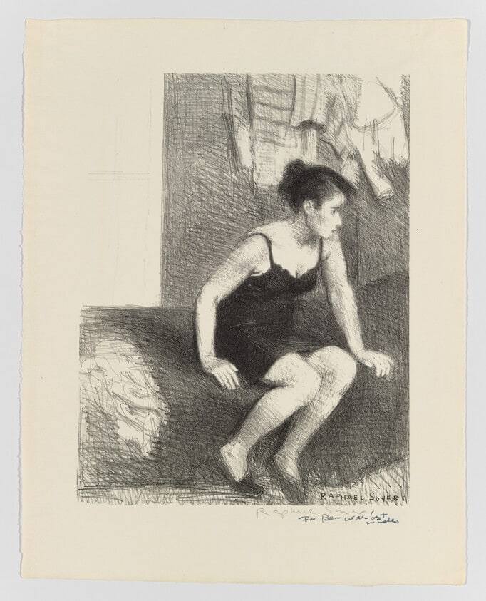 Woman on a Bed