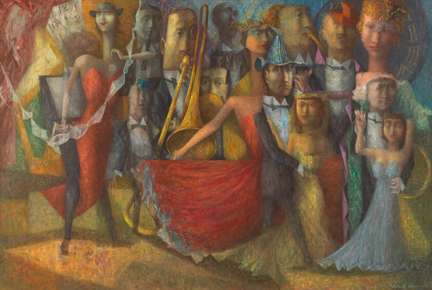 Dancers by the Clock