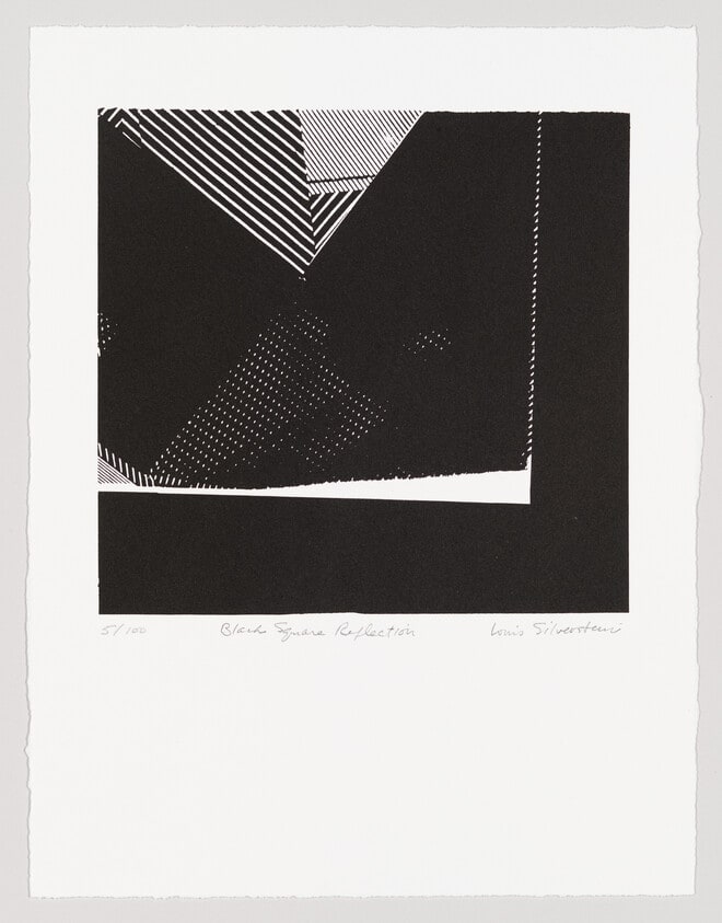 Black Square Reflection