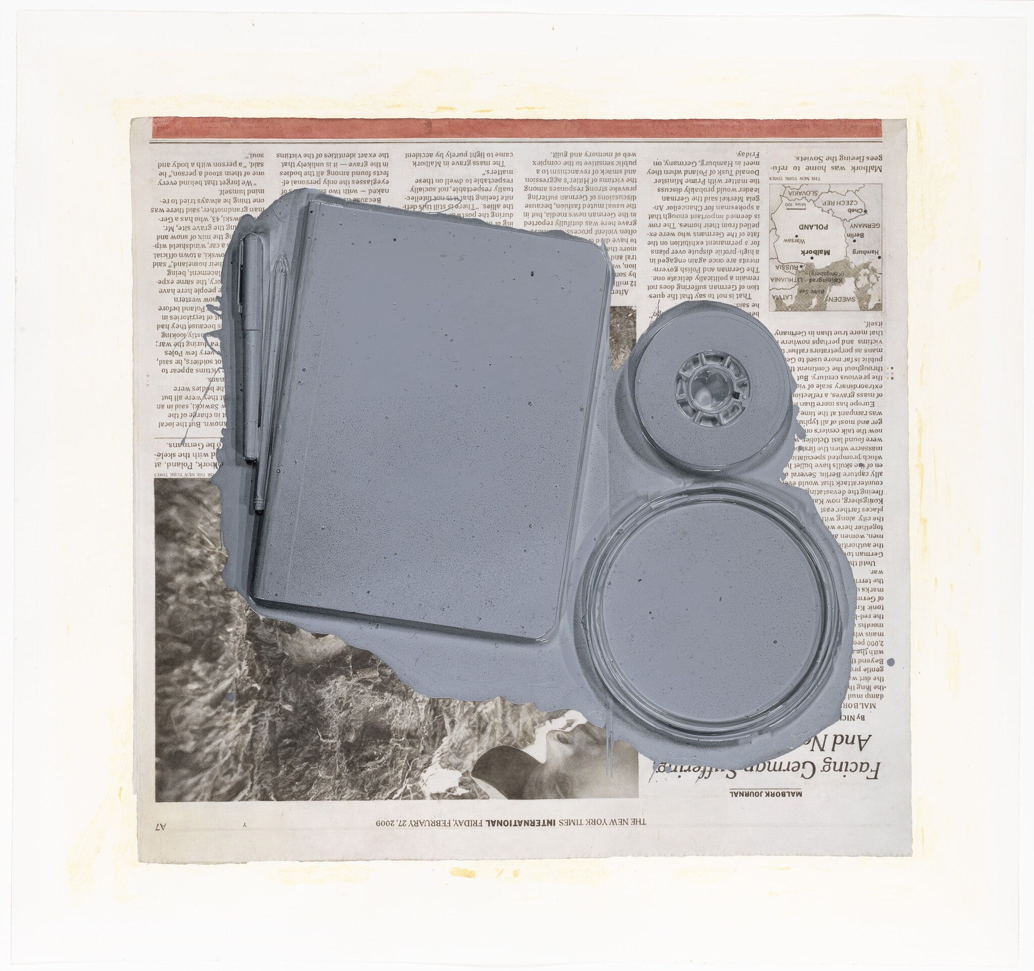 Untitled figure ground study (facing German suffering)