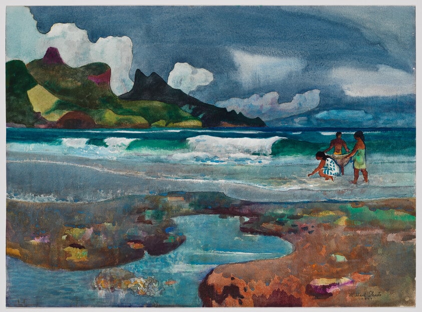 "Figures on the Reef" Moorea