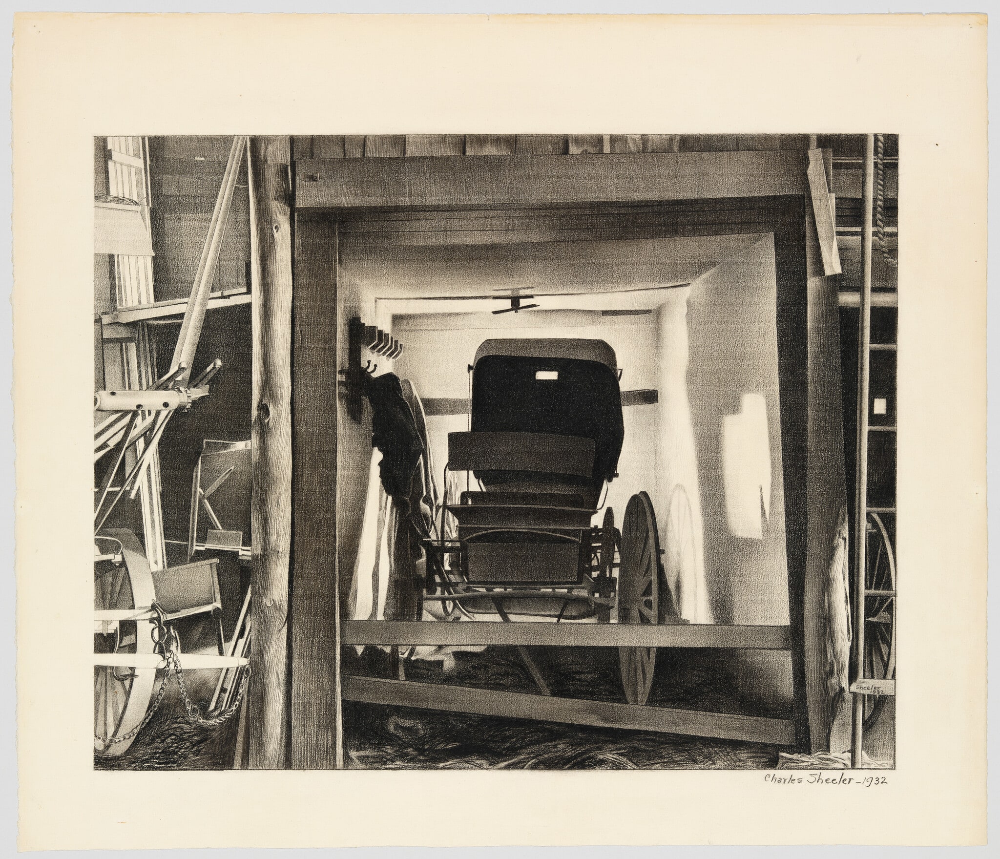Interior, Bucks County Barn