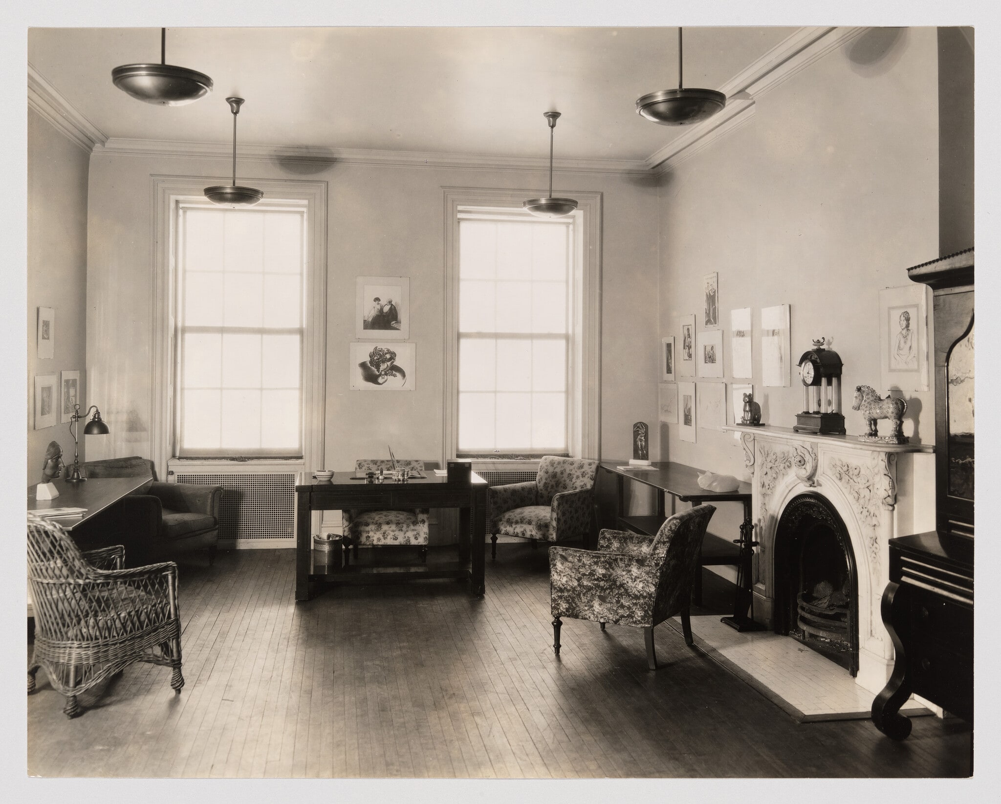Office Interior, Whitney Studio Club, 10 West 8 Street