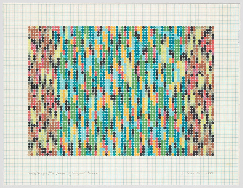Study "Frozen Film Frame" of "Temporal Frame E"