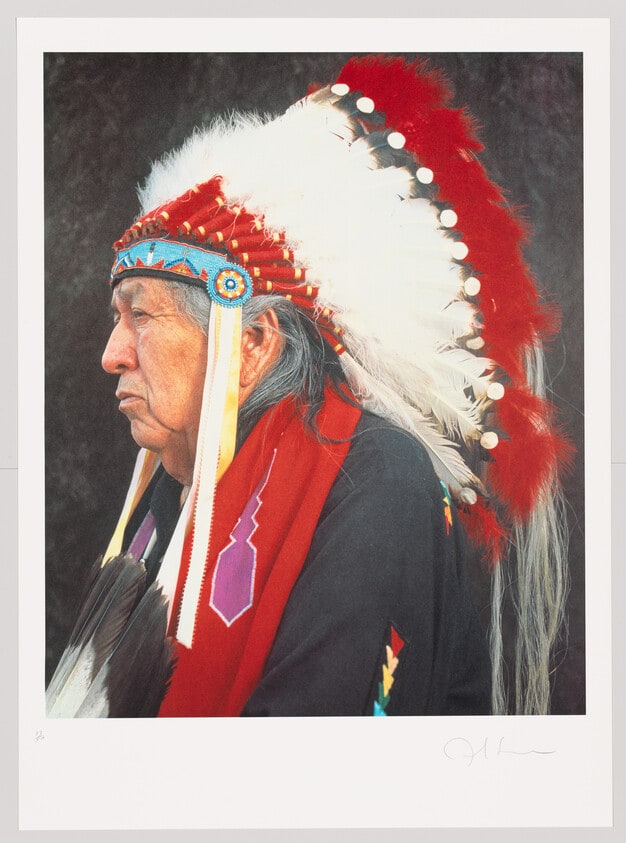 North American Portraits: Otoe-Missouria Chief
