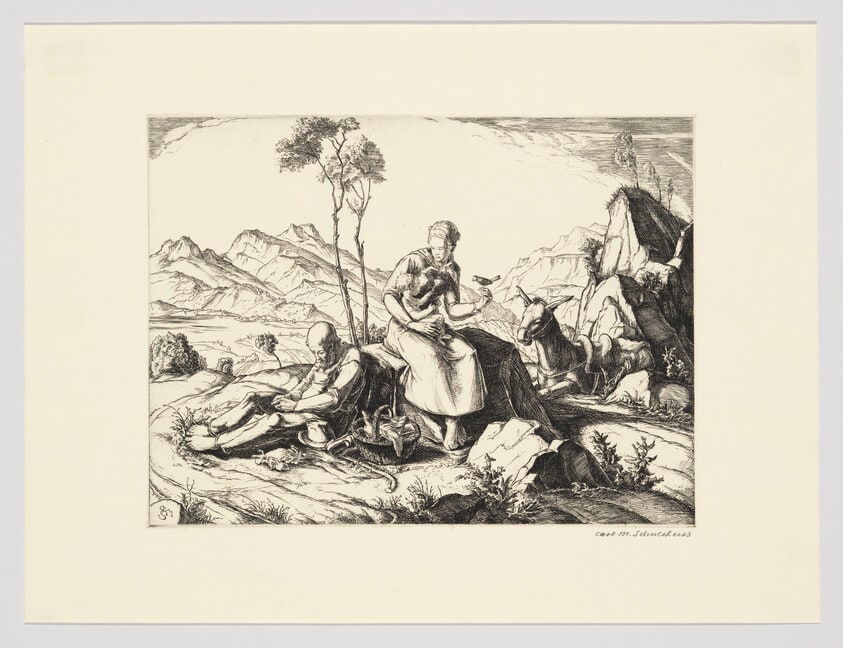 (Flight into Egypt)