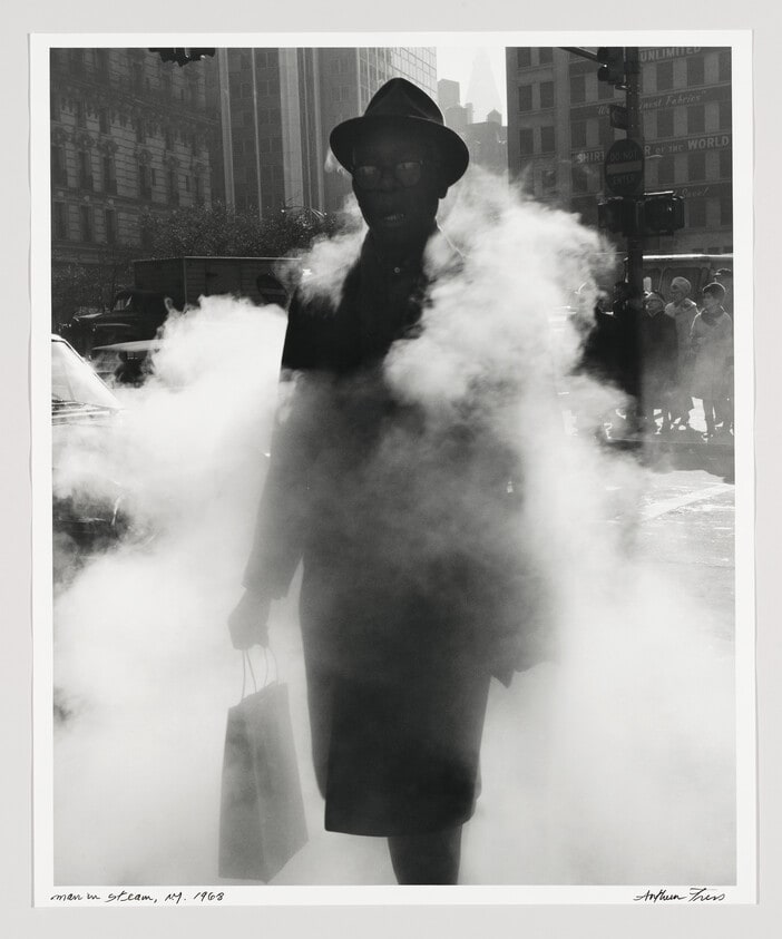 Man in Steam, New York