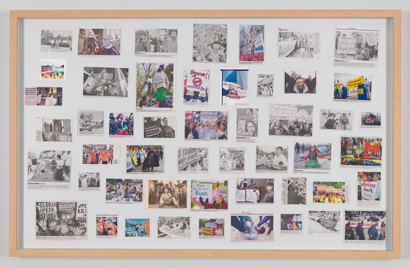 Untitled, 2000-2007 (newspaper clippings) III