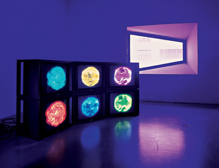 Six-Color Video Wall