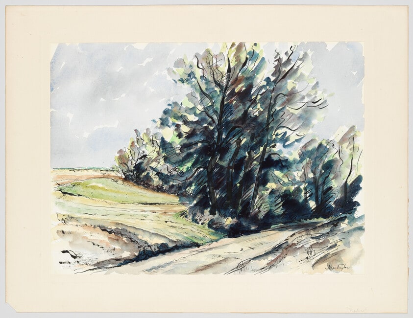 Landscape with Trees