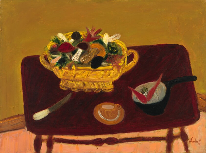 Still Life With Mushrooms
