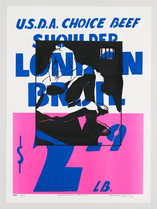 Jean Genet Masturbating in Metteray Prison (London Broil)