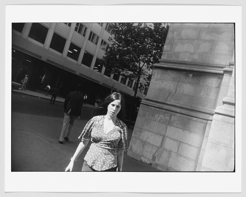 Young Woman at Fifth Avenue and 53rd Street