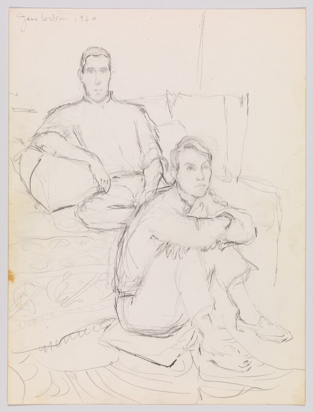 Portrait of Two Warhol Friends