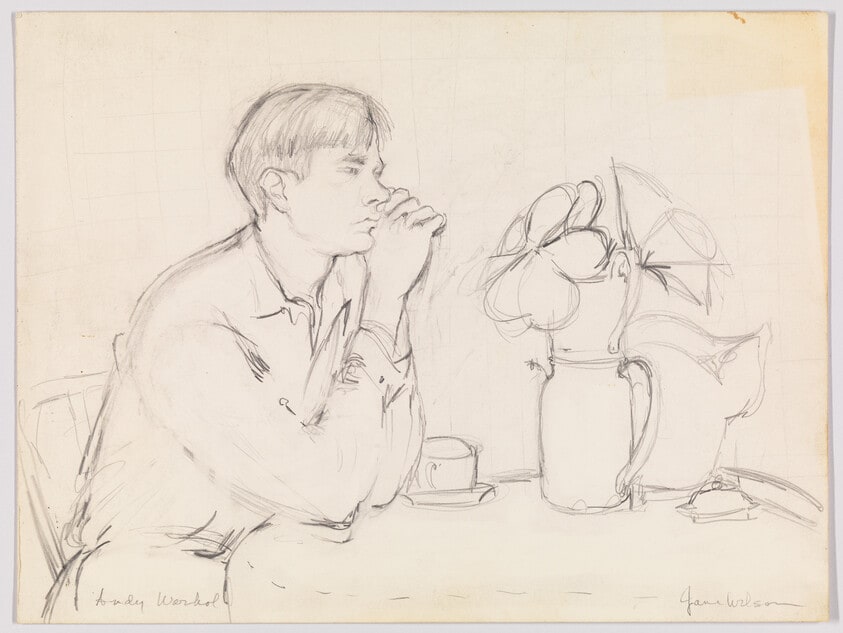 Portrait of Andy Warhol