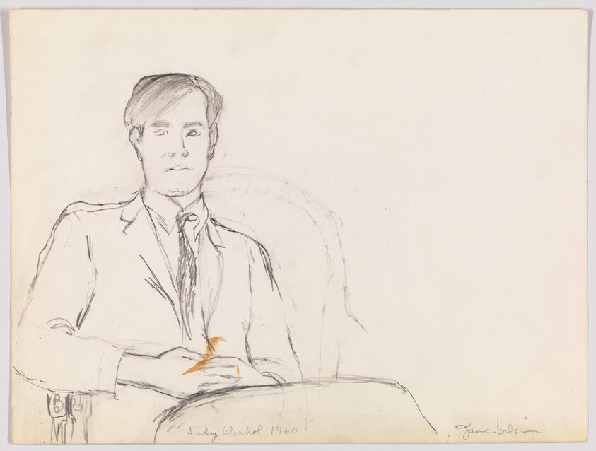 Portrait of Andy Warhol