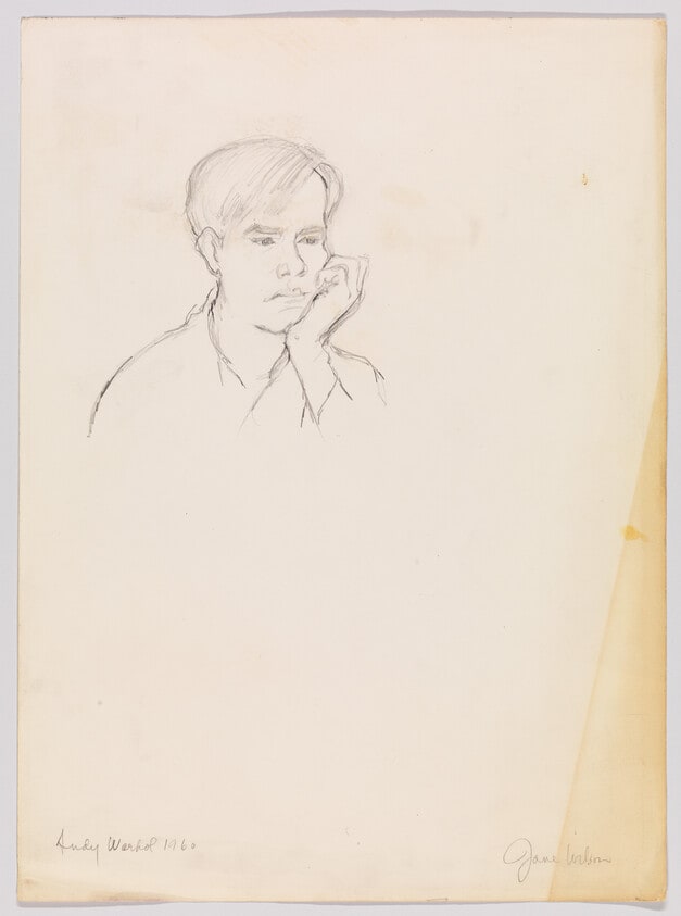 Portrait of Andy Warhol