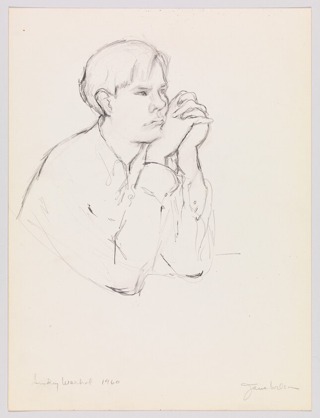 Portrait of Andy Warhol
