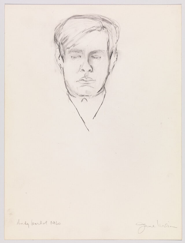 Portrait of Andy Warhol