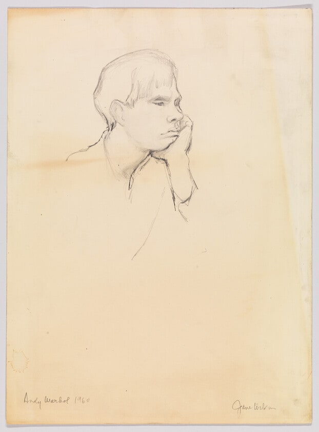 Portrait of Andy Warhol