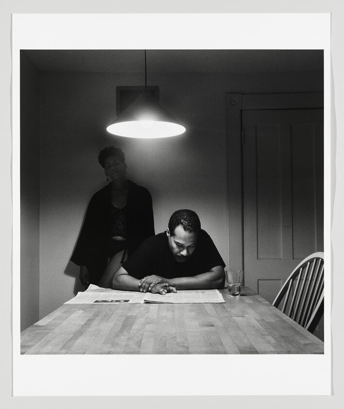 Untitled (Man reading a newspaper)