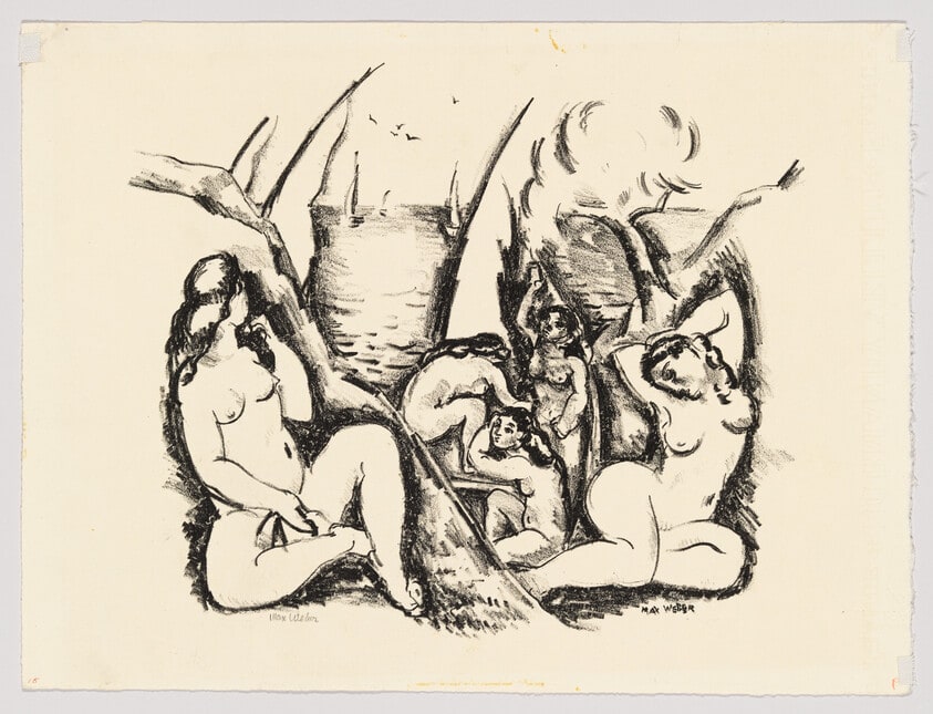 Bathers and Sails