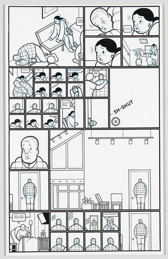 Jimmy Corrigan: ACME 14: Amy shuts door on Jimmy