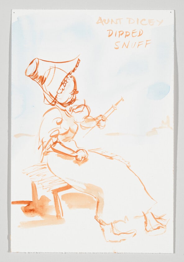 Negress Note (Aunt Dicey)
