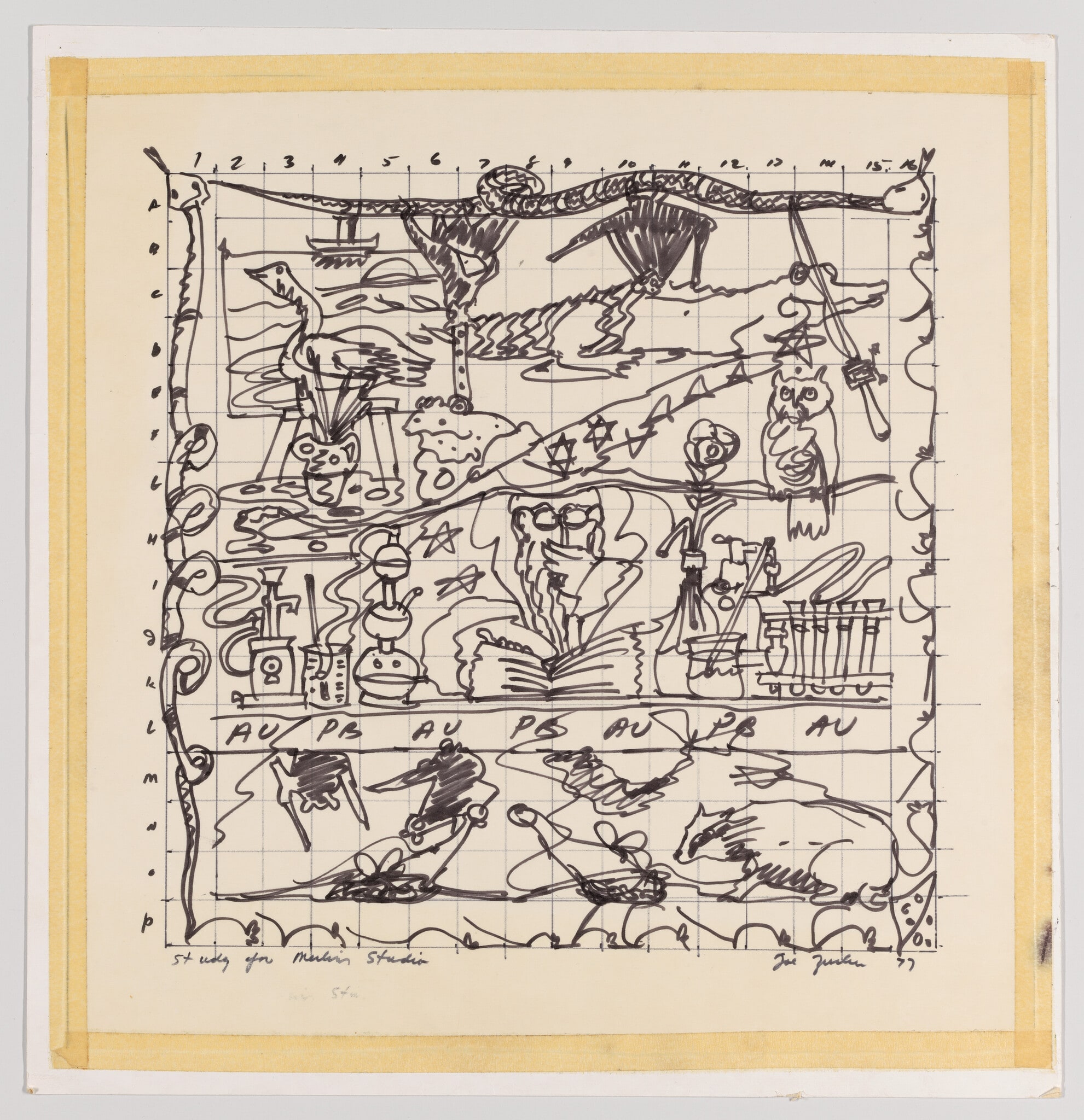 Study for Merlyn's Lab