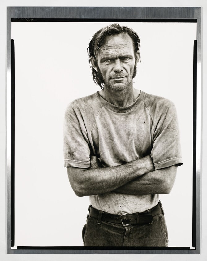 Bill Curry, Drifter, Interstate 40, Yukon, Oklahoma, 6/16/80