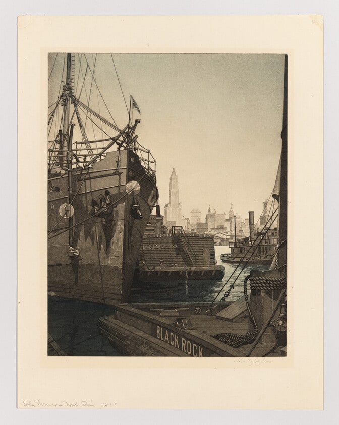 Early Morning, North River