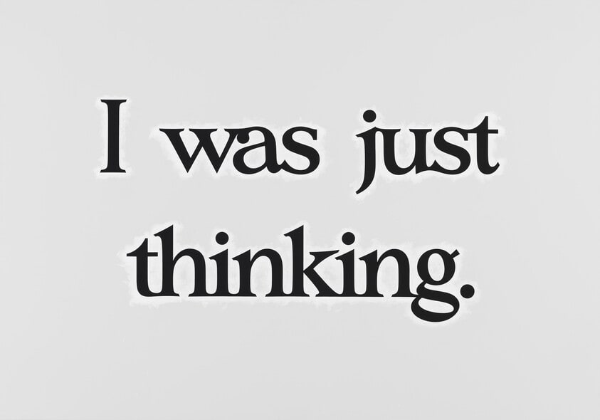 i was just thinking