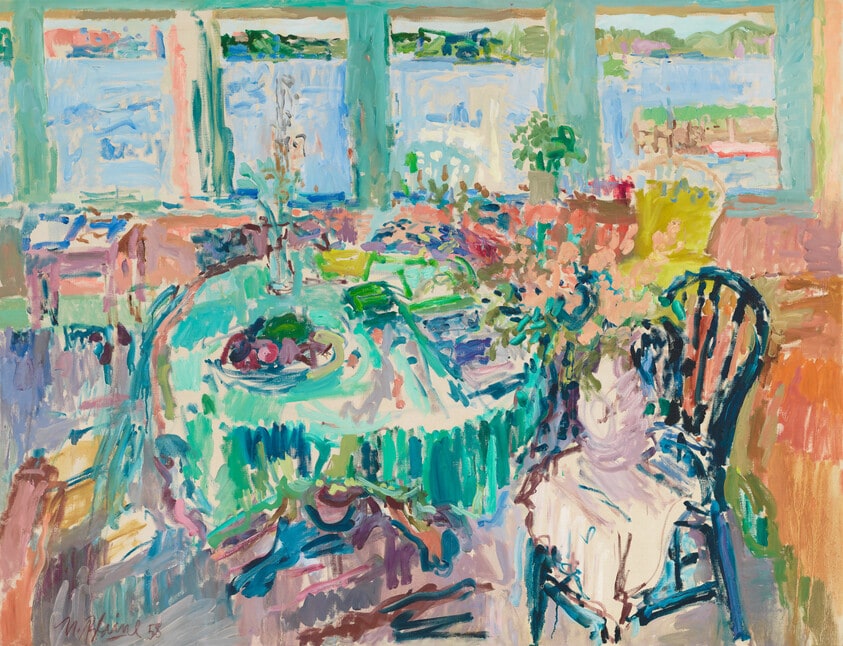 Harbor and Green Cloth, II