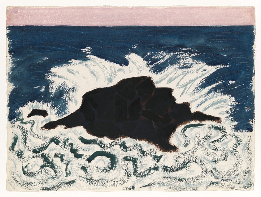 Lone Rock and Surf